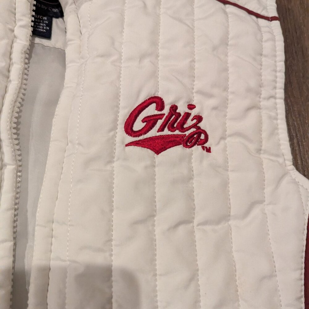G III Sports by Carl Banks Women’s SMALL Montana Grizzlies Puffer Vest - Picture 4 of 5